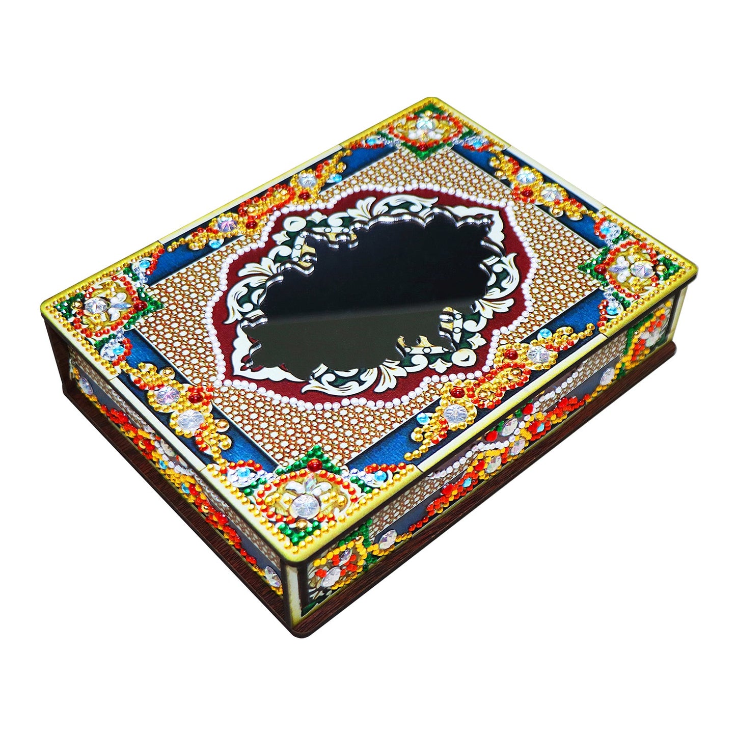 DIY Diamond Painting Mandala Jewelry Storage Box DIY Special Shaped Drill Case Kits