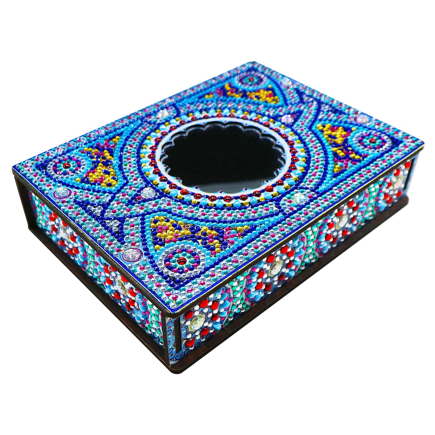 DIY Diamond Painting Mandala Jewelry Storage Box DIY Special Shaped Drill Case Kits