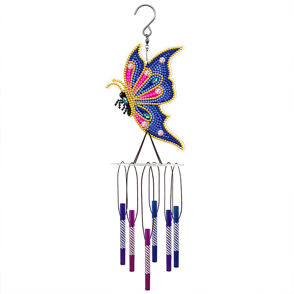 Acrylic Wind Chime Bell Pendant DIY Diamond Painting Mosaic Kit