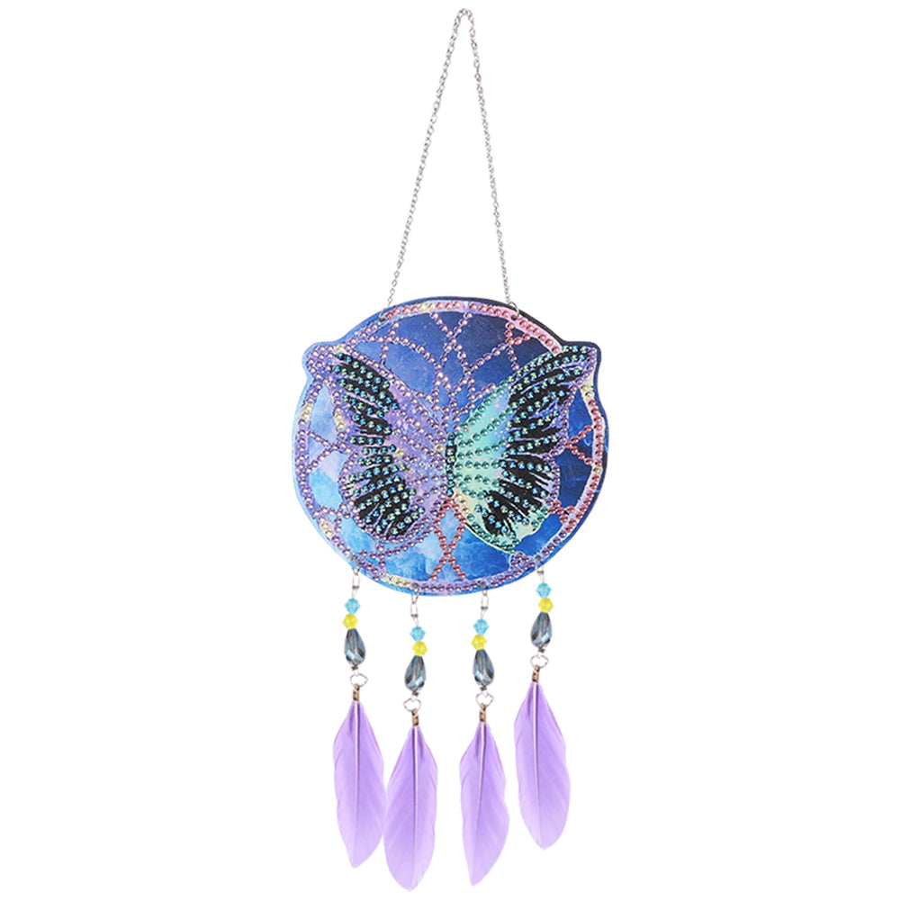 5D Diamond Painting Dream Light Catcher Wind Chimes Crystal Craft Pendant Kit